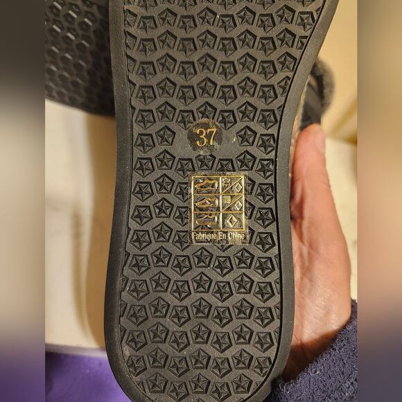 Brand New L’Artiste Spring Step "Lamya" Leather Fur-lined Mule Sz.7/37 Ret.$110 - Picture 12 of 12